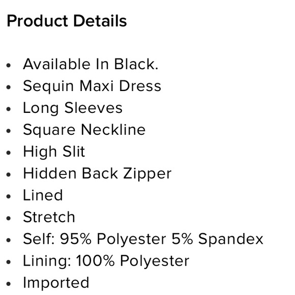 SOLD Fashion Nova Sequin Dress - Picture 3 of 7